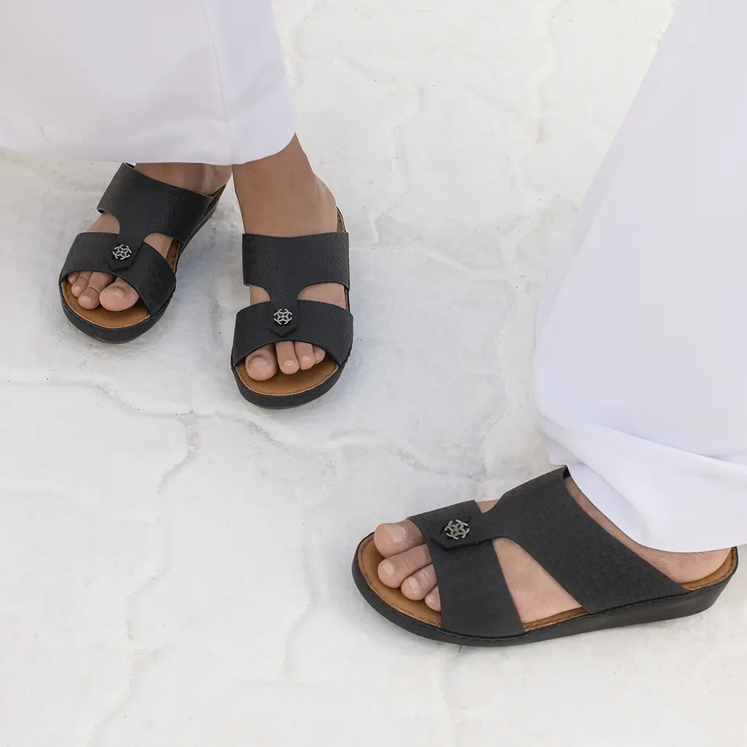 Calf Leather VE Kids Arabic Sandals